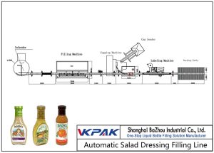 Otomatik Salata Sosu Dolum Hattı